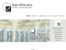 Tablet Screenshot of ergoofficeplus.com